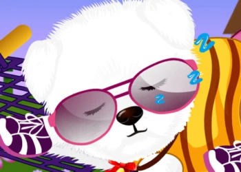 My Sleepy Dog - Free girls game online at plotygames