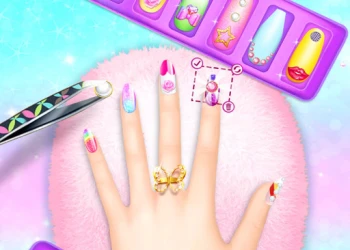 Play Nail Salon Girl Games online for free at PlotyGames
