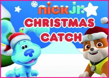 Play Nick Jr - Christmas Catch online for free at PlotyGames