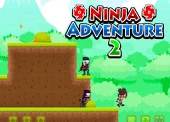 Ninja Adventure 2 - Free monster game online at plotygames