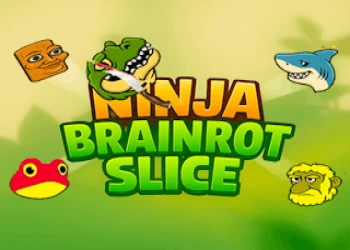 Ninja Brainrot Slice - Free action game online at plotygames