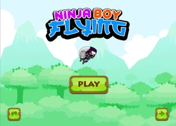 Ninja flying boy - Free boys game online at plotygames