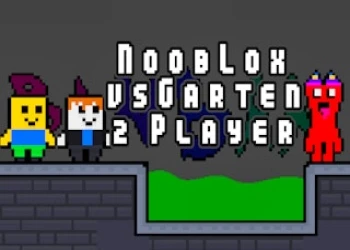 NoobLox vs Garten 2 Player - Free monster game online at plotygames