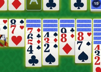 Play Nova Solitaire online for free at PlotyGames