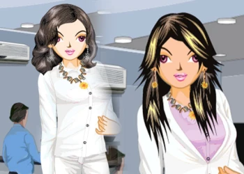 Play Office Girl Dress up online for free at PlotyGames