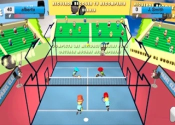 Play Padel Clash online for free at PlotyGames