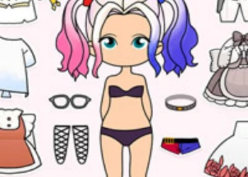 Play Paint Doll Dress Up: Makeup Game online for free at PlotyGames