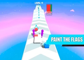 Play Paint the Flags online for free at PlotyGames