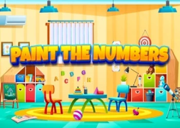 Paint The Numbers - Free kids game online at plotygames