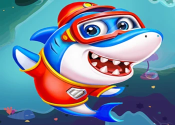 Play Panda Shark Family  online for free at PlotyGames
