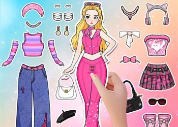 Play Paper Doll Diary: Dress Up DIY online for free at PlotyGames