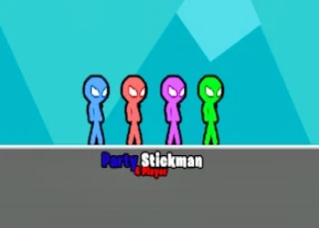 Party Stickman 4 Player - Free fun game online at plotygames