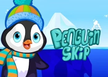 Penguin Skip - Free skill game online at plotygames