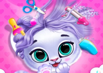 Play Pets Grooming Bubble Party online for free at PlotyGames