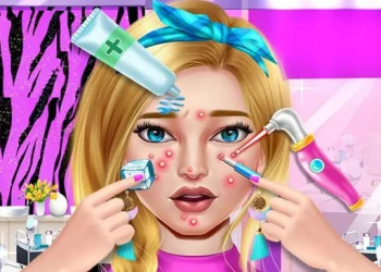 Pimple Treatment Makeover Salon - Free girls game online at plotygames
