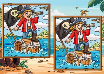 Play Pirates Find The Diffs online for free at PlotyGames