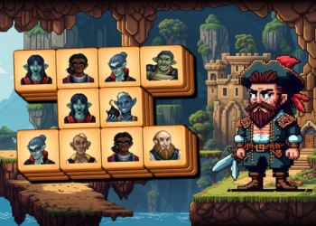 Play Pirates Mahjong online for free at PlotyGames