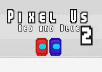 Pixel Us Red and Blue 2 - Free fun game online at plotygames
