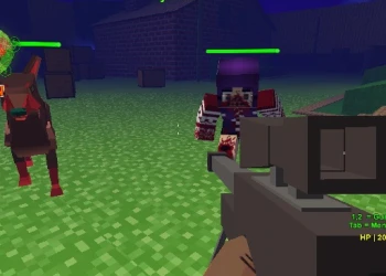 Play Pixel Zombie Suvival Toonfare online for free at PlotyGames