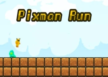 Pixman Run - Free action game online at plotygames