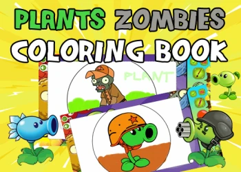 Play Plants vs Zombies Coloring online for free at PlotyGames