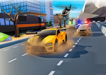 Police Car Chase ZigZag Escape 3D Driving Game - Free car game online at plotygames
