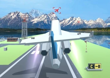 Polygon Flight Simulator - Free action game online at plotygames