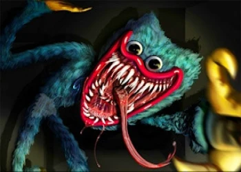 Poppy Huggy Horror Sliding - Free horror game online at plotygames