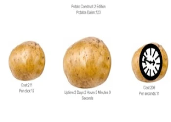 Potato Construct 2 Edition - Free clicker game online at plotygames