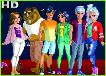 Princess College Couples - Free girls game online at plotygames