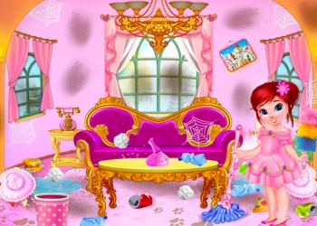 Princess House Cleanup - Free girls game online at plotygames