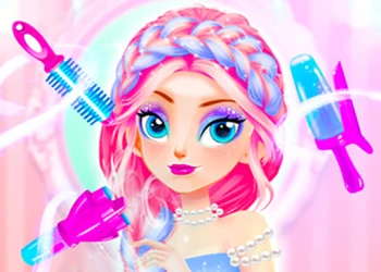 Play Princess Makeup Hair Salon online for free at PlotyGames