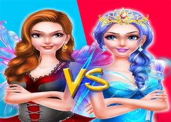 Play Pro Fairy Princess Dress Up VS Witch Makeup online for free at PlotyGames