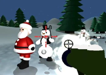 Protect the Santa - Free shooting game online at plotygames