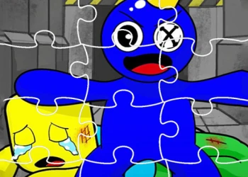 Rainbow Friend Cartoon Jigsaw - Free boys game online at plotygames