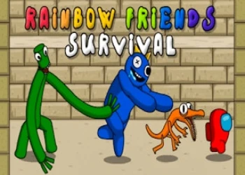 Play Rainbow Friends Among Survival Adventures online for free at PlotyGames