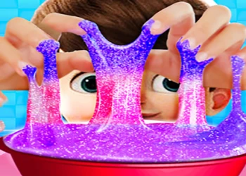 Play Rainbow Glitter Slime online for free at PlotyGames