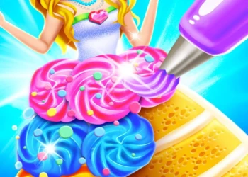 Play Rainbow Princess Cake Maker online for free at PlotyGames