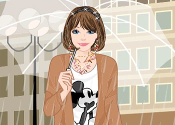 Rainy Day Dress up - Free girls game online at plotygames