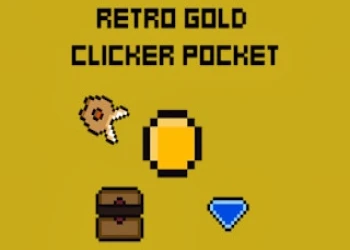 Retro Gold Clicker Pocket - Free action game online at plotygames