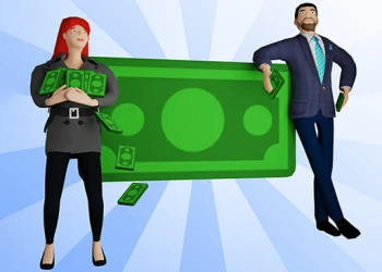 Play Rich Couple Run online for free at PlotyGames