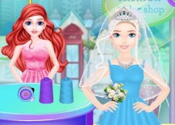 Play Romantic Wedding Dress Shop online for free at PlotyGames