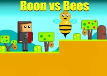 Roon vs Bees - Free animal game online at plotygames