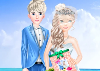 Play Royal Couple Wedding Invitation online for free at PlotyGames