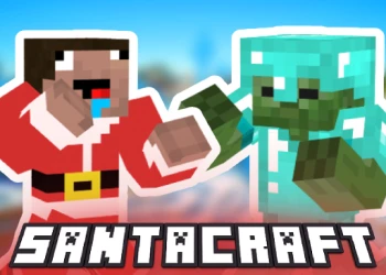 SantaCraft - Free action game online at plotygames