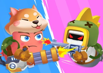 Play Sausage Man Shooting Adventure online for free at PlotyGames