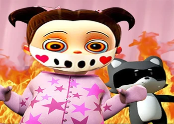Scary Baby Pink Horror Game - Free adventure game online at plotygames