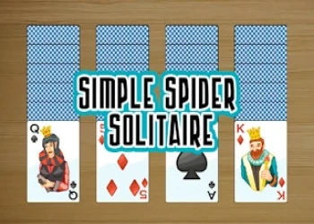 Play Simple Spider Solitaire online for free at PlotyGames