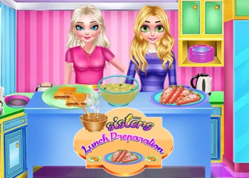 Play Sisters Lunch Preparation online for free at PlotyGames