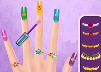 Play Sisters Nails Design 2 online for free at PlotyGames